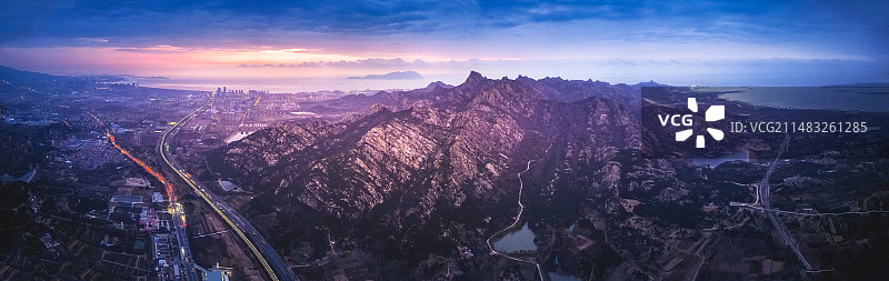 【魅力西海岸--晨曦破晓】大珠山图片素材