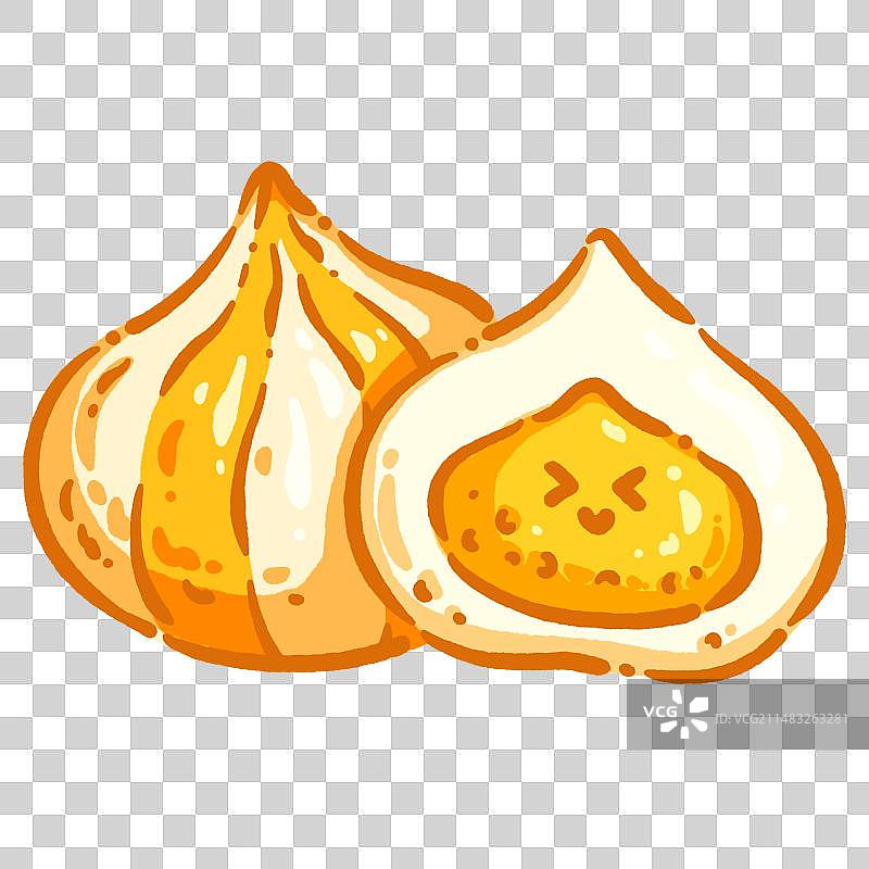 火锅食材——蟹籽包图片素材