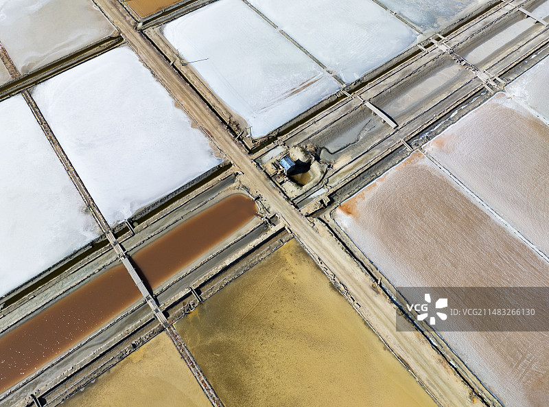 海南乐东莺歌盐海航拍图片素材