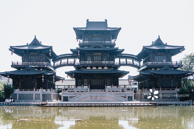 淮北隋唐大运河古镇图片素材