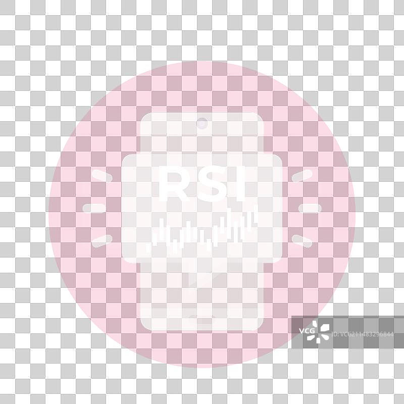 RSI交易指标图标 相对强弱指数图片素材