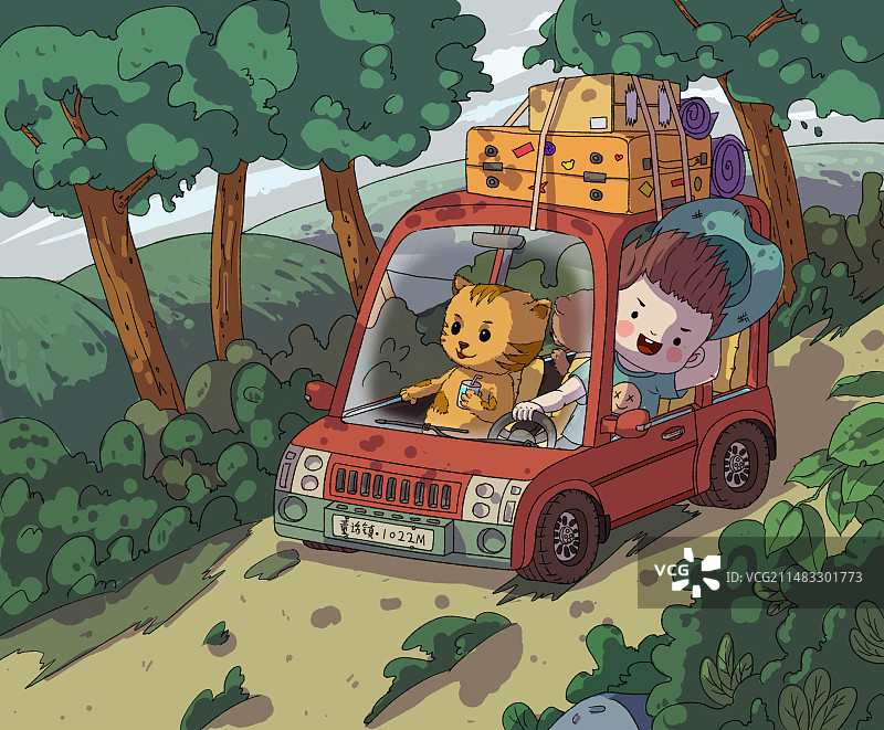 春日旅行图片素材