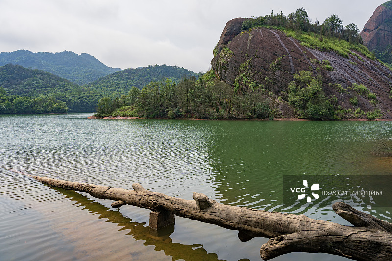 江西上饶弋阳龟峰景区的风光图片素材