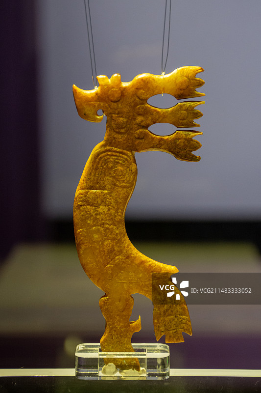 西周 玉凤/虢国博物馆图片素材
