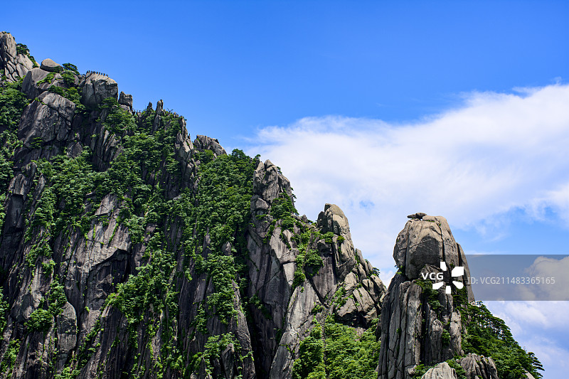 黄山 —— 松鼠跳天都图片素材