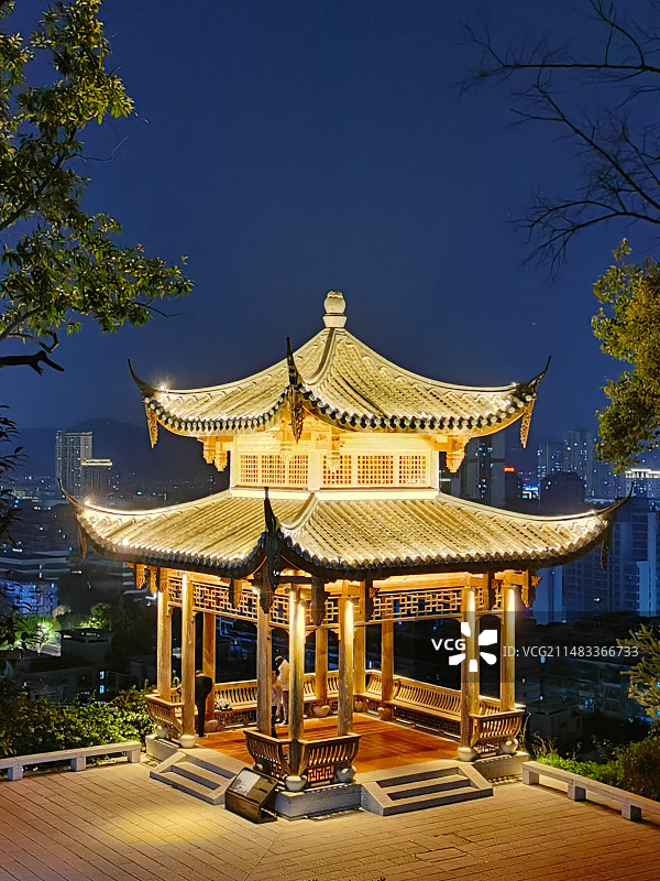 乌山仰止亭图片素材