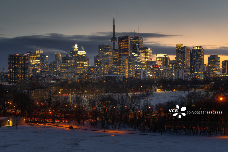 孤悬北野之星. Toronto City.图片素材