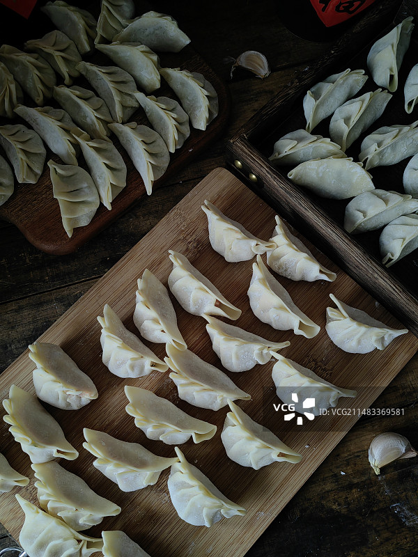 年味  饺子图片素材