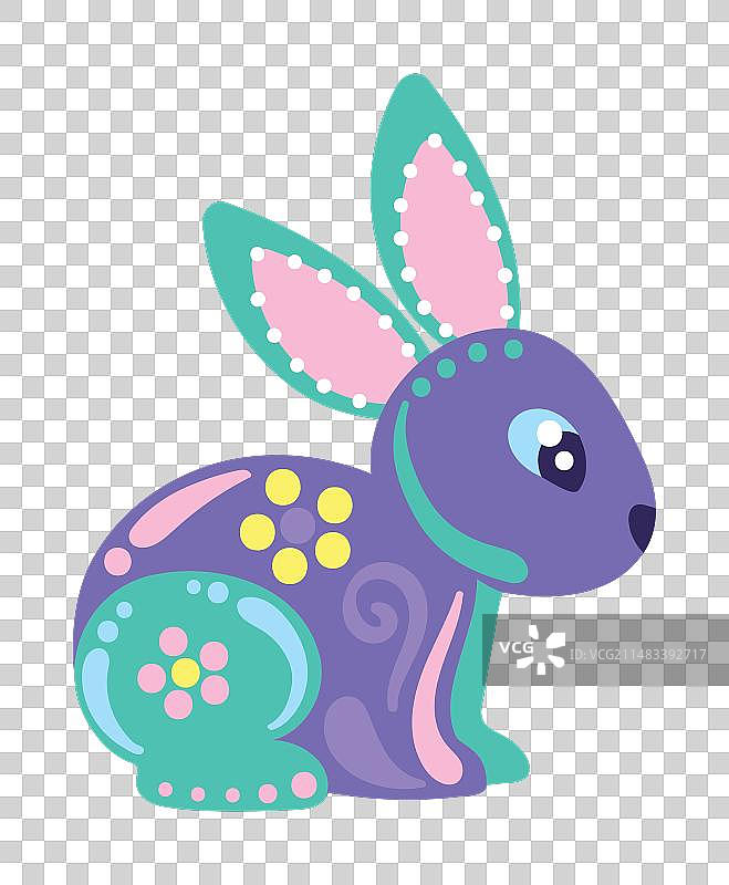 墨西哥阿莱布里赫兔图片素材