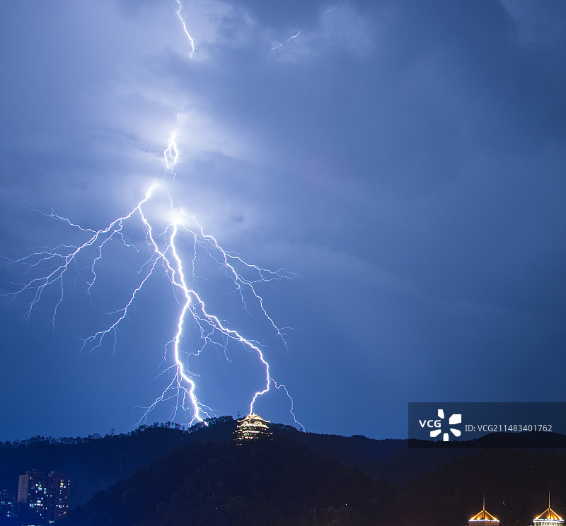 闪电图片素材