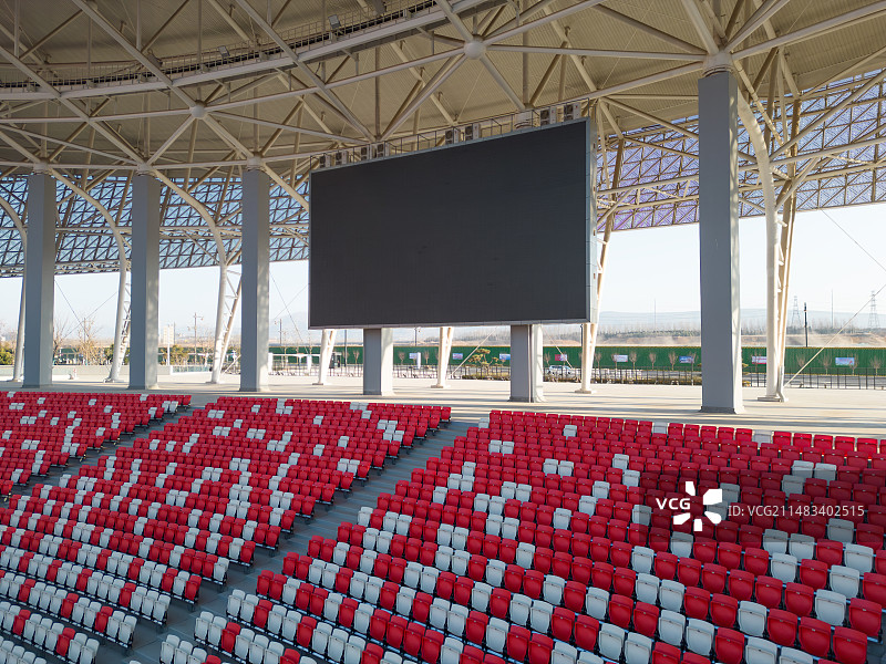 洛阳伊滨区奥林匹克体育场图片素材