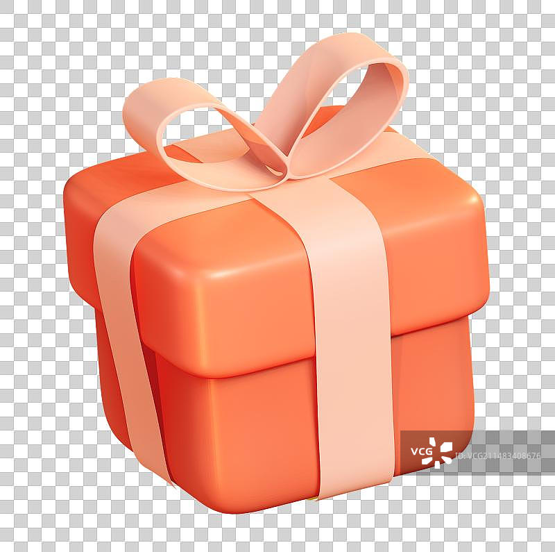 礼盒礼物3D卡通金融商务插画免抠元素图片素材