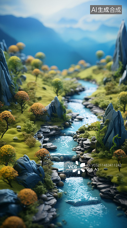 【AI数字艺术】生态环境图片素材