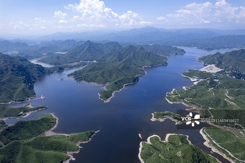 易水湖图片素材