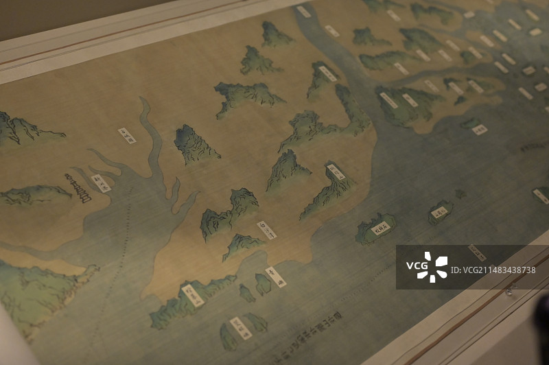 郑和航海图图片素材