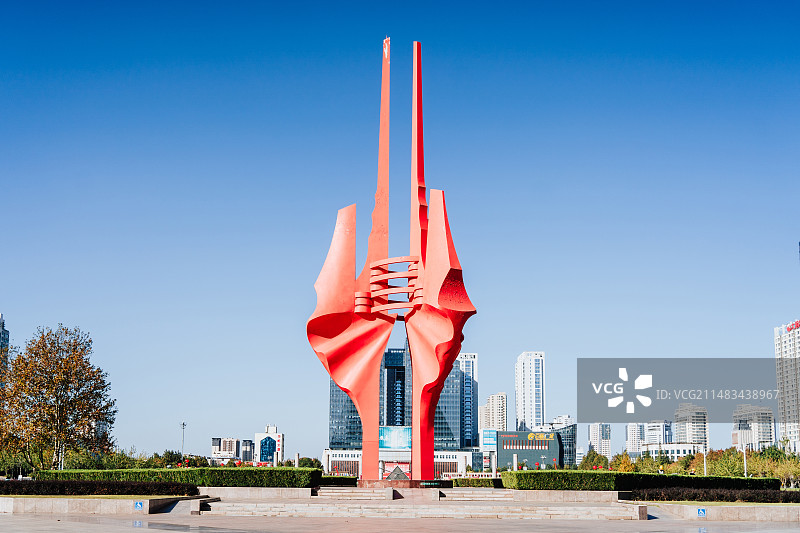 临沂人民广场图片素材