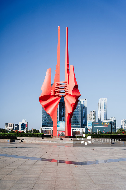 临沂人民广场图片素材