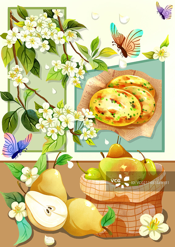 分镜头插画图片素材