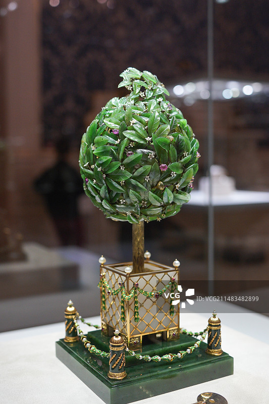 法贝热彩蛋 博物馆图片素材