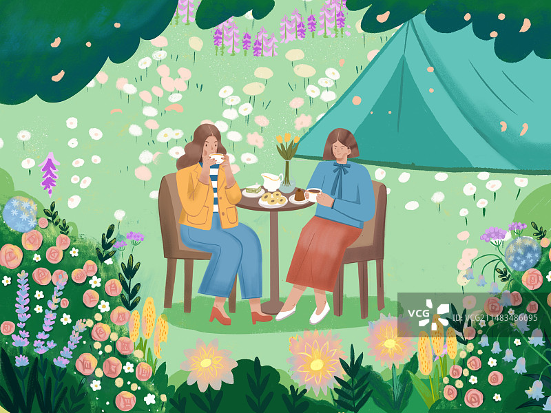 下午茶图片素材