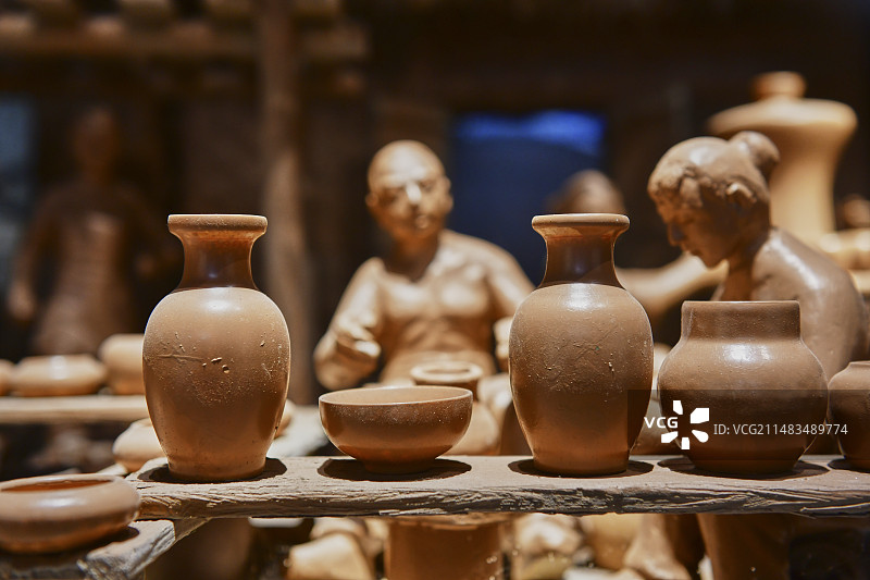 镇江博物馆, 泥塑图片素材