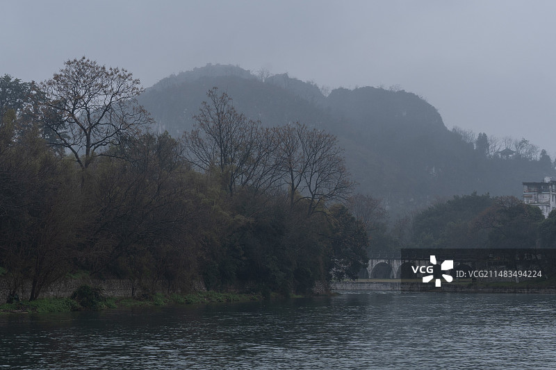 桂林七星公园图片素材