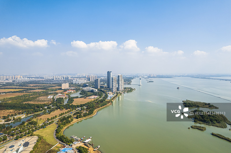 常州市武进西太湖揽月湾图片素材