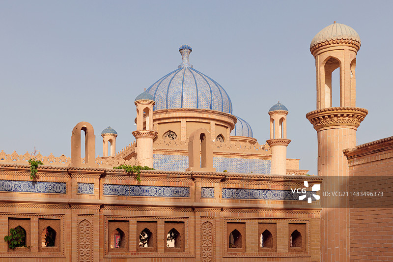 新疆喀什地区莎车县莎车非物质文化遗产博览园图片素材