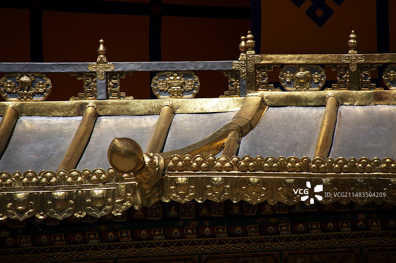 罗布林卡图片素材