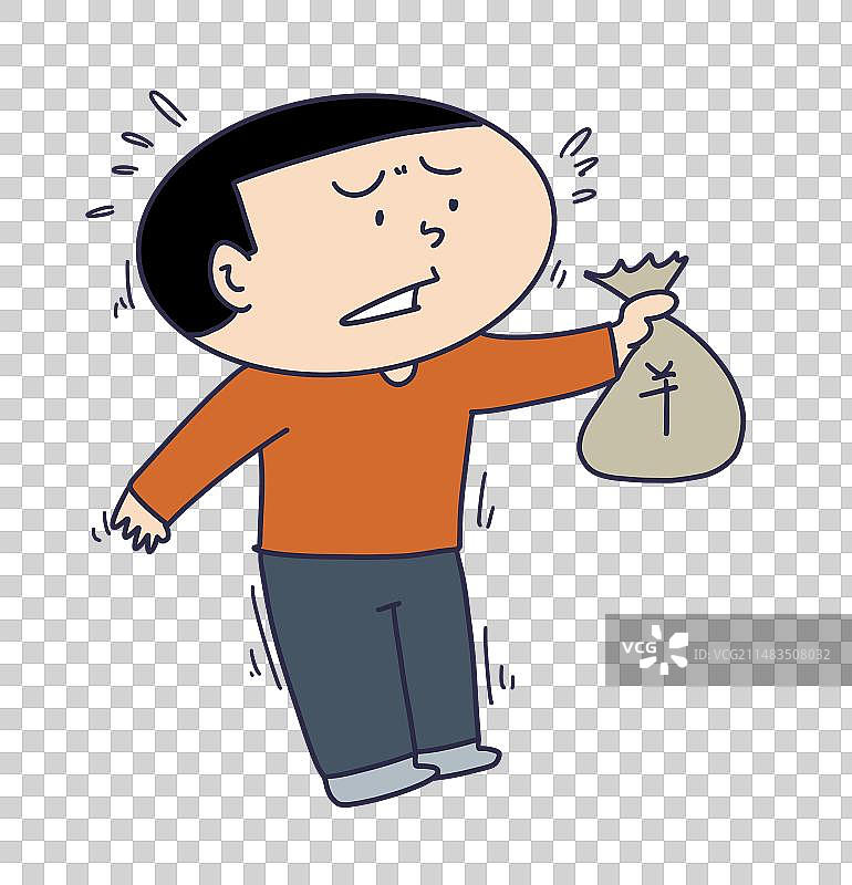 元素：亏损的投资图片素材