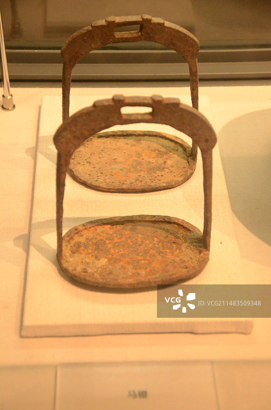 新圩阻击战史实陈列馆马镫图片素材