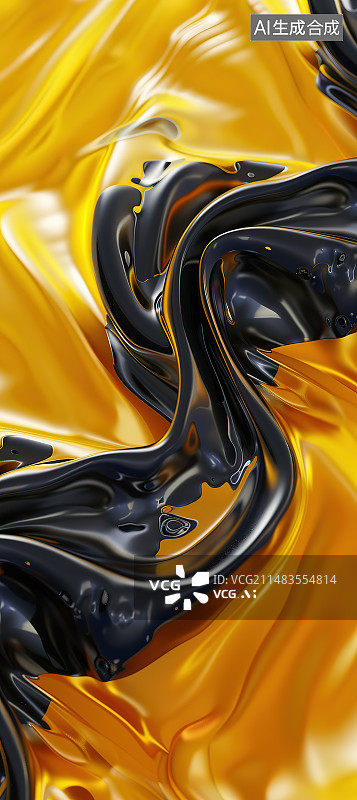 【AI数字艺术】抽象图案的全帧拍摄图片素材