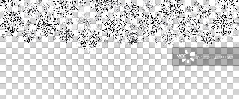 金色雪花圣诞节背景图片素材