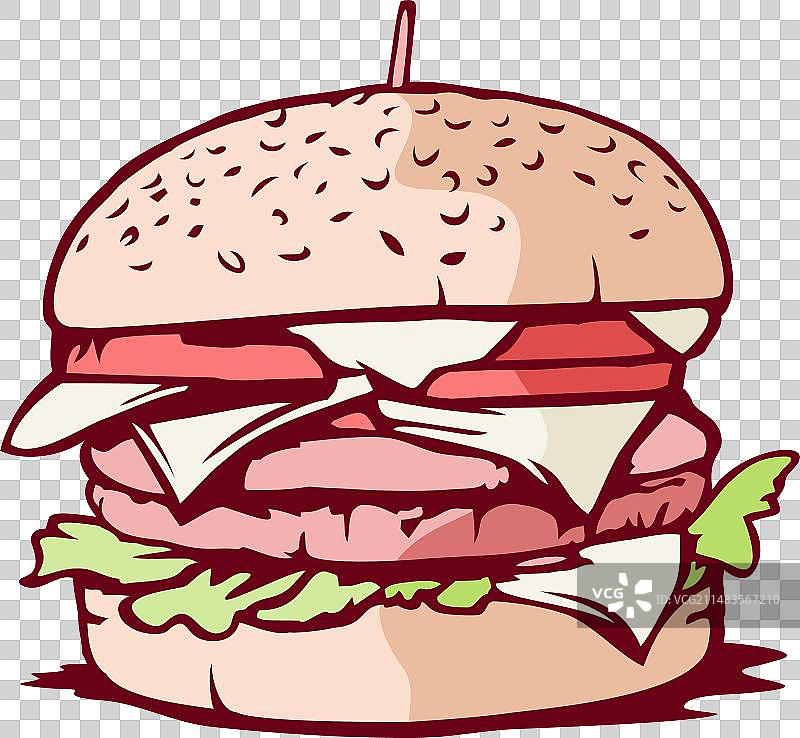 汉堡图片素材
