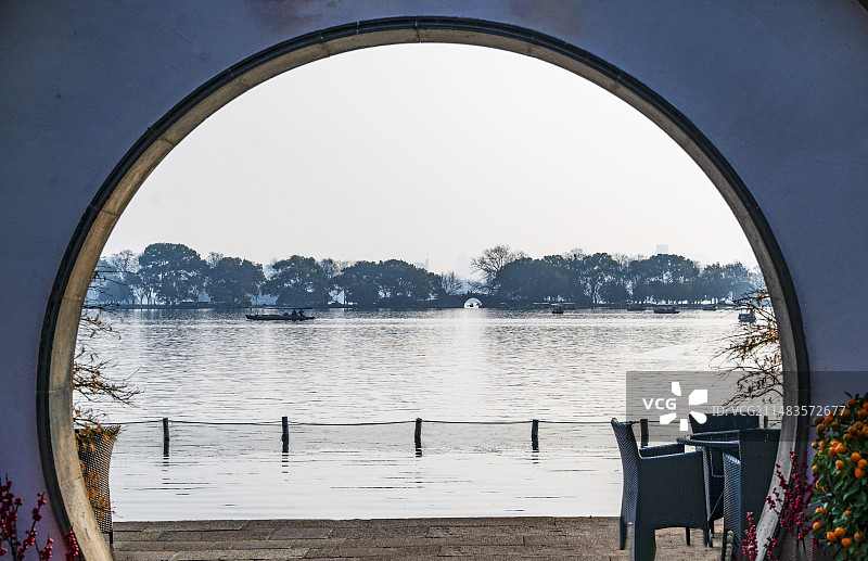 杭州皇家园林--郭庄图片素材