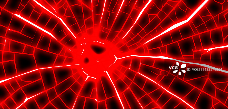 火红的火山裂缝图片素材