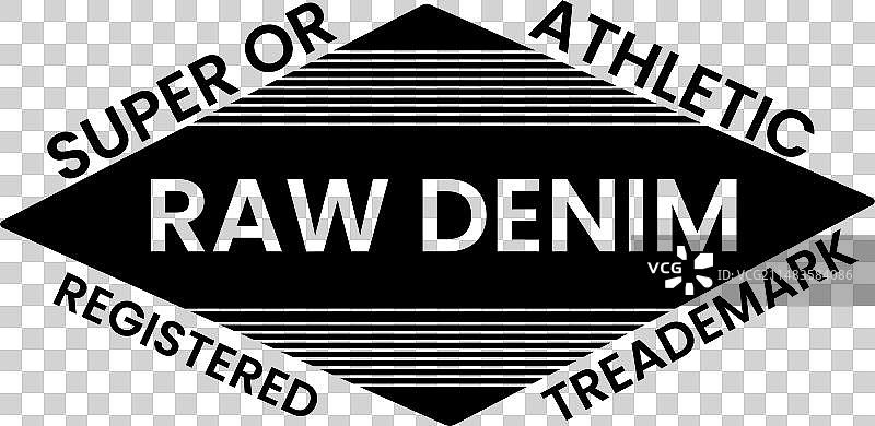 原色牛仔布T恤排版设计，含EPS文件图片素材