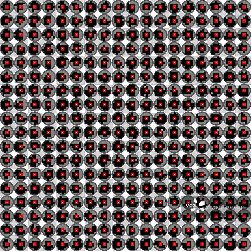 几何抽象无缝图案图片素材