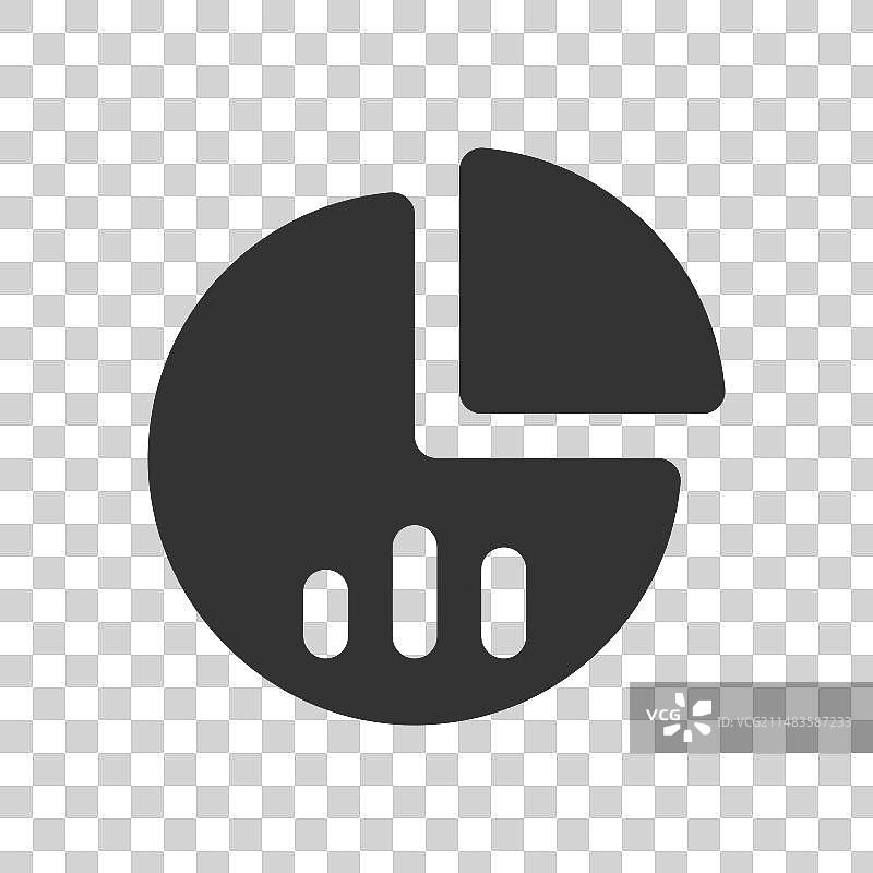 饼图字形图标图片素材