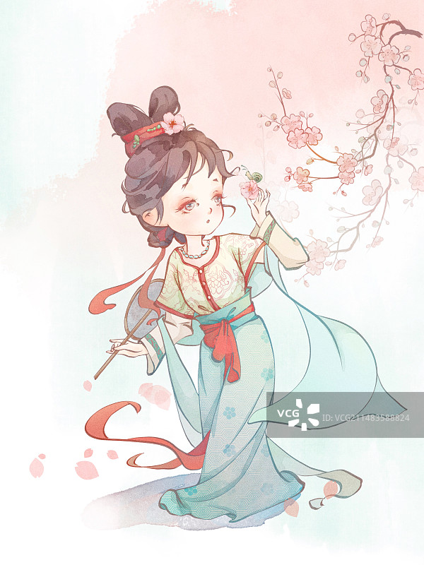 节气插画图片素材