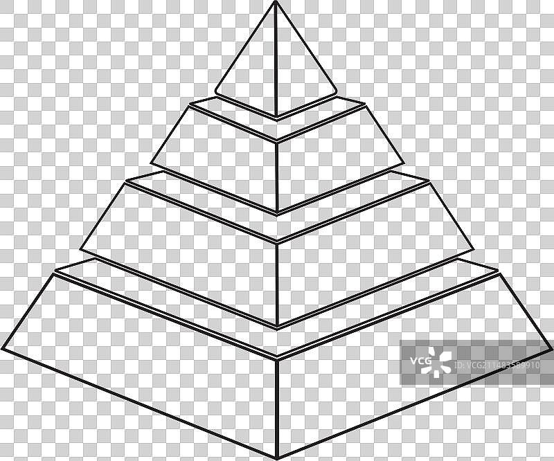 金字塔图标图片素材