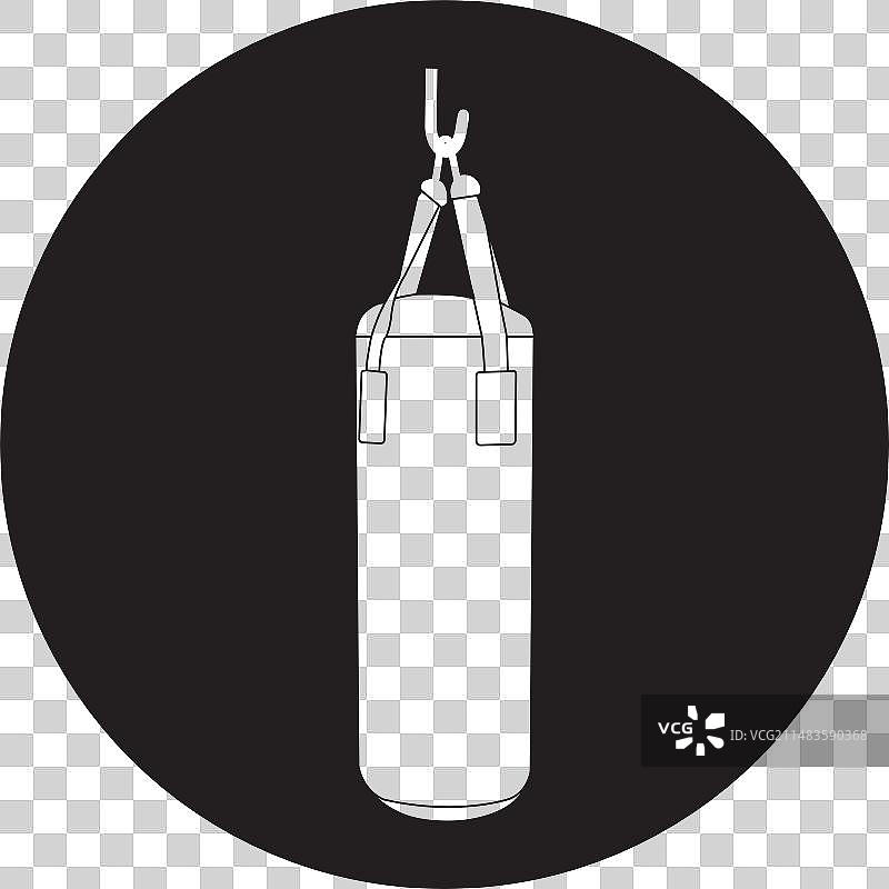 拳击沙袋图标图片素材