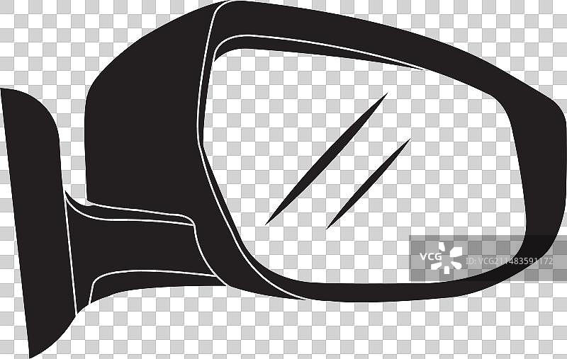 汽车后视镜图标图片素材