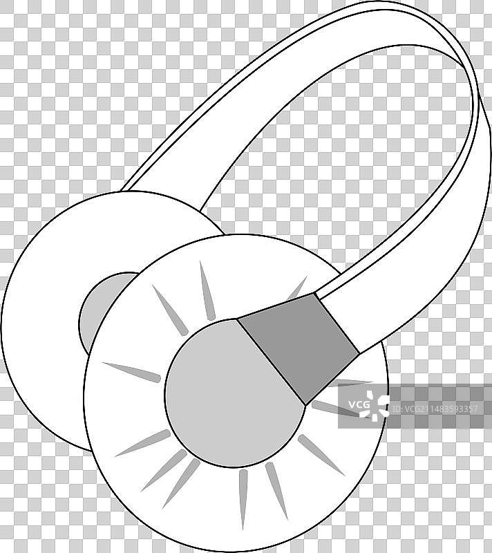 数码产品耳机图片素材