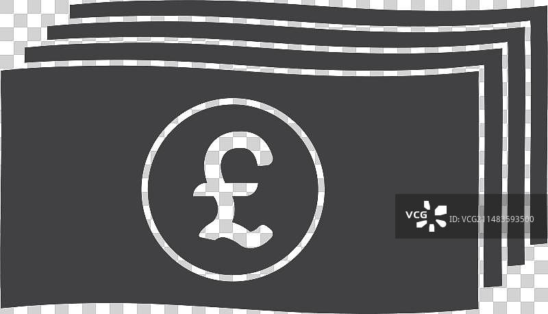 英镑货币图标图片素材