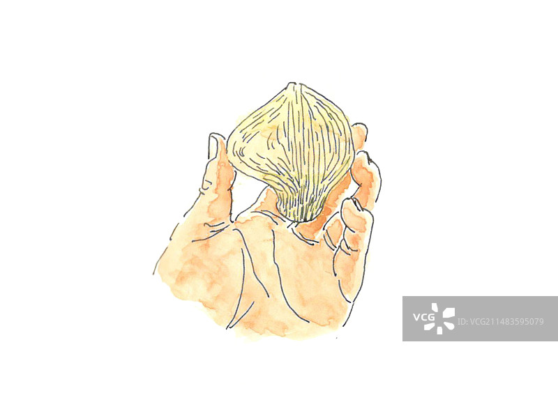 美食插画图片素材