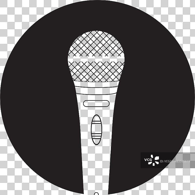 麦克风图标图片素材