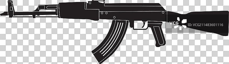 突击步枪图标图片素材