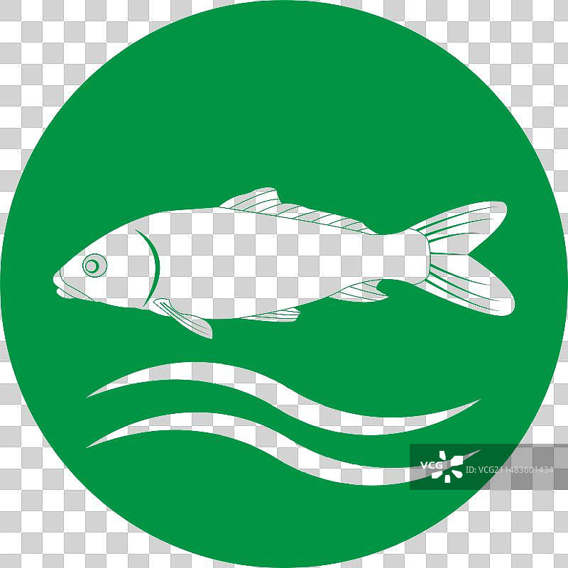 鱼的标志图片素材