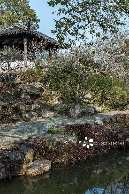 拙政园雪香云蔚亭图片素材